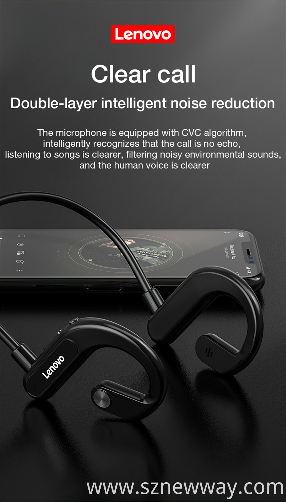 Lenovo X3 Wireless Headphone